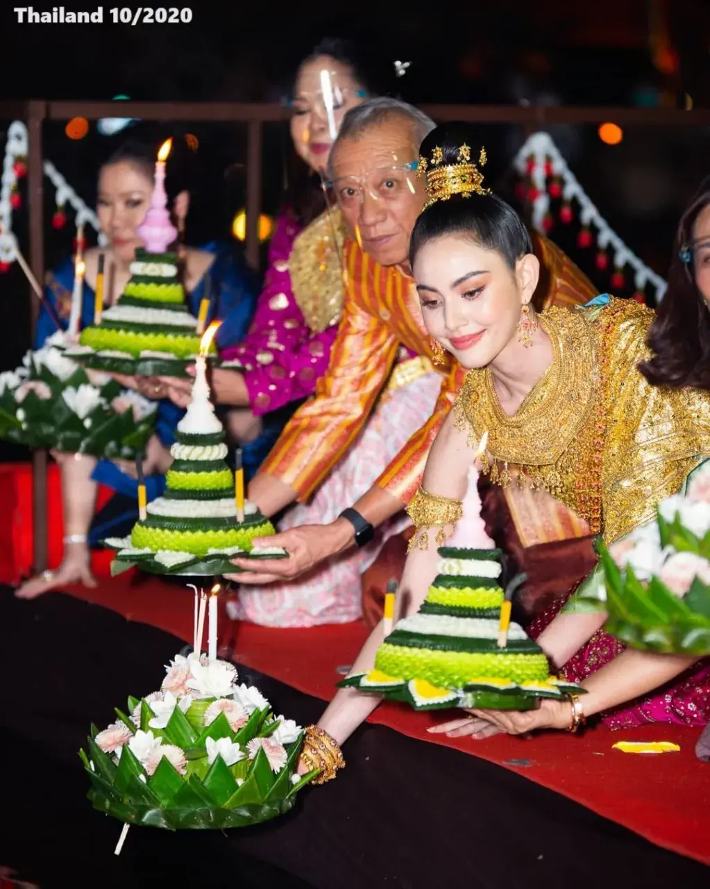 Mai Davika in Loy Krathong Day 🇹🇭