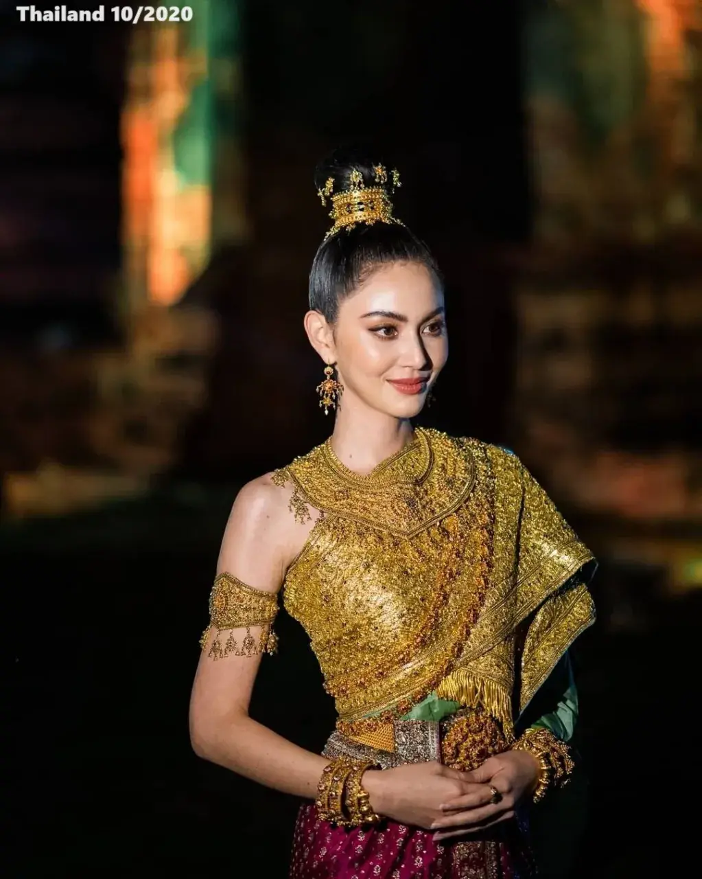 Mai Davika in Loy Krathong Day 🇹🇭