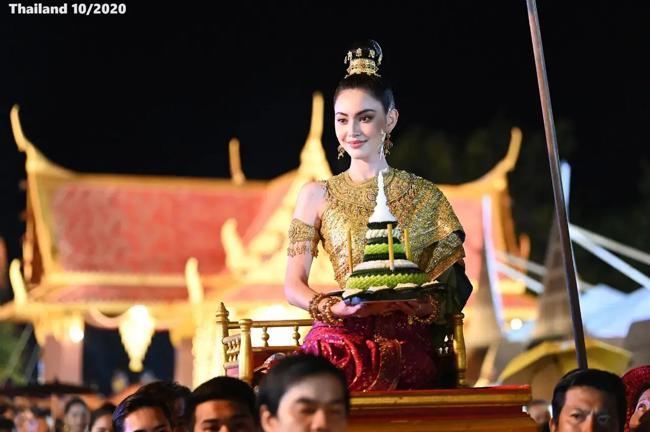 Mai Davika in Loy Krathong Day 🇹🇭