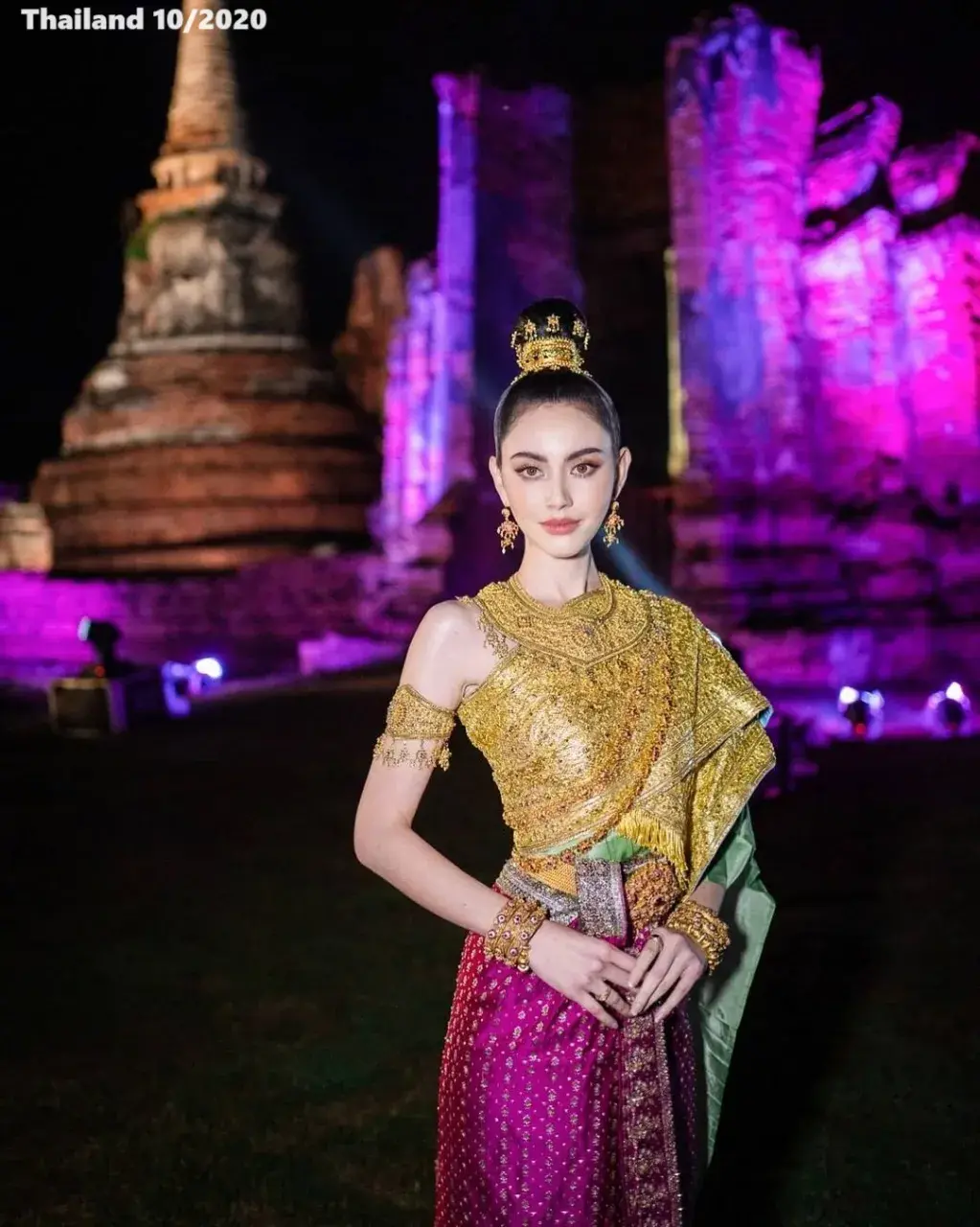 Mai Davika in Loy Krathong Day 🇹🇭