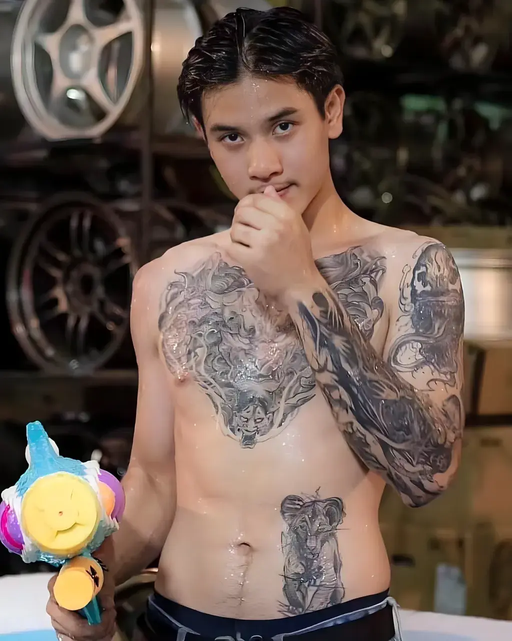 เลอะปาก