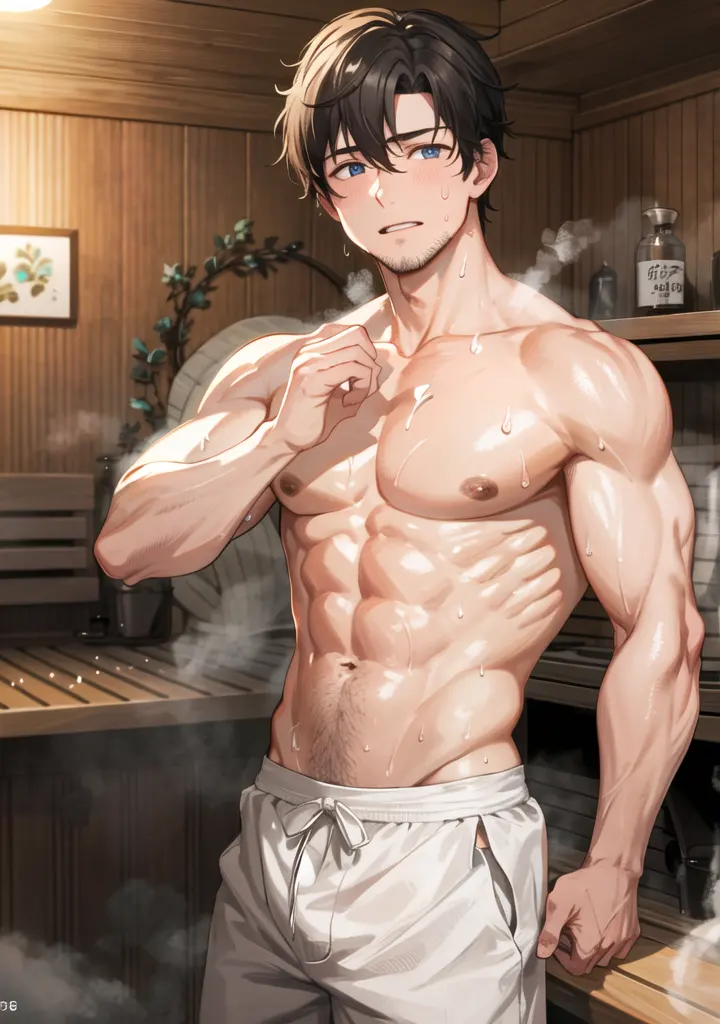 การ์ตูนผู้ชายหล่อเท่ 307