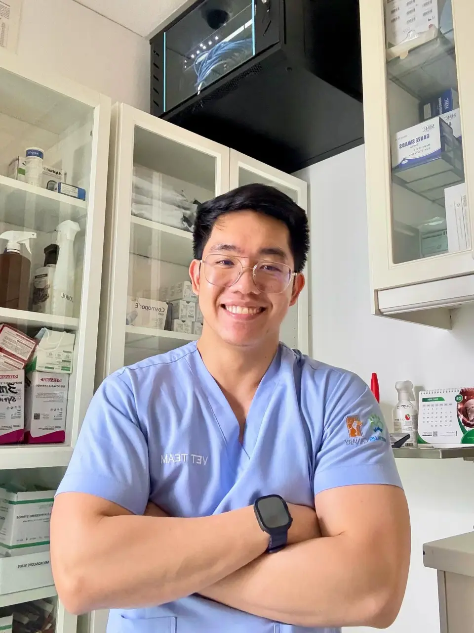 Veterinarian from the Philippines : Dennis Sayco Jr.