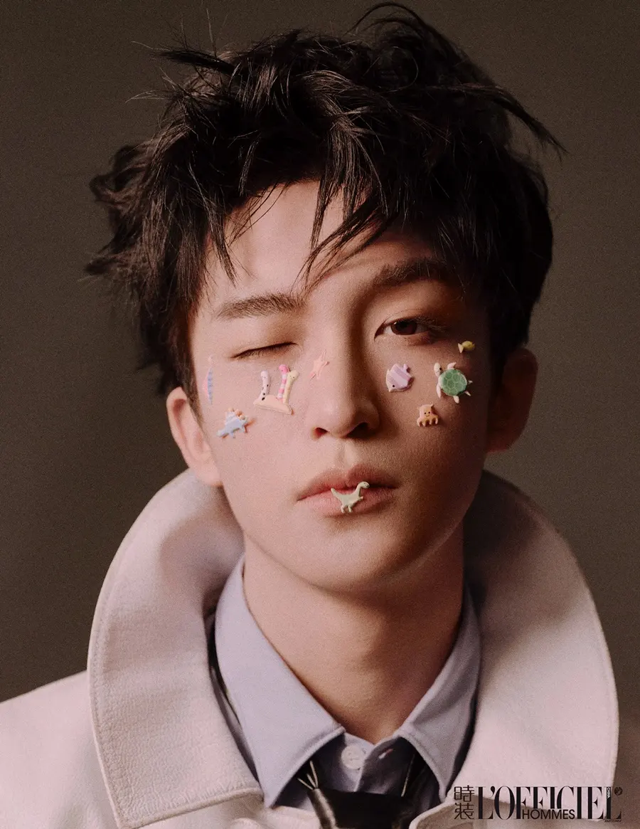 Huang Zihongfan @ L’OFFICIEL HOMMES China February 2025