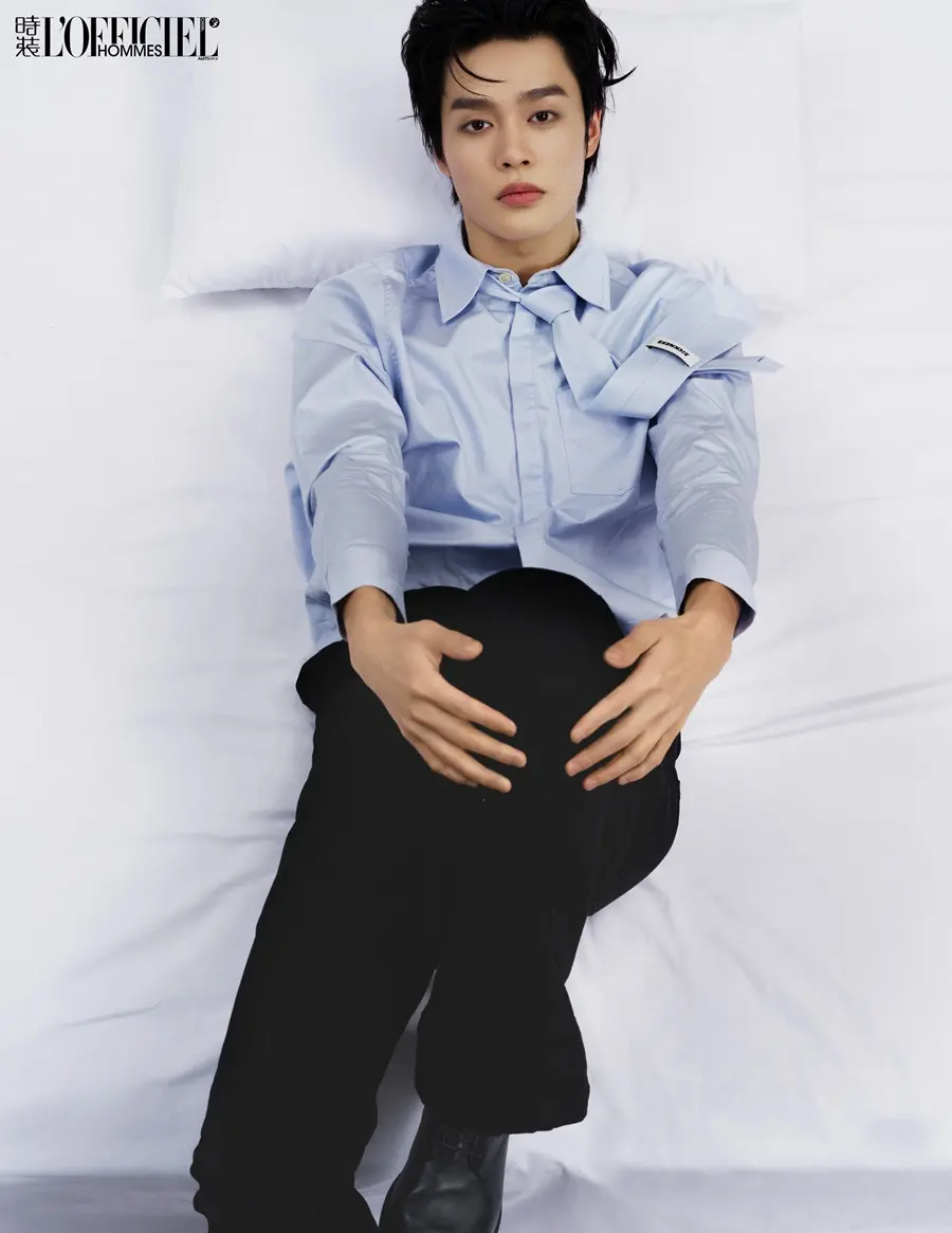 Zhao Kechun @ L’OFFICIEL HOMMES China February 2025
