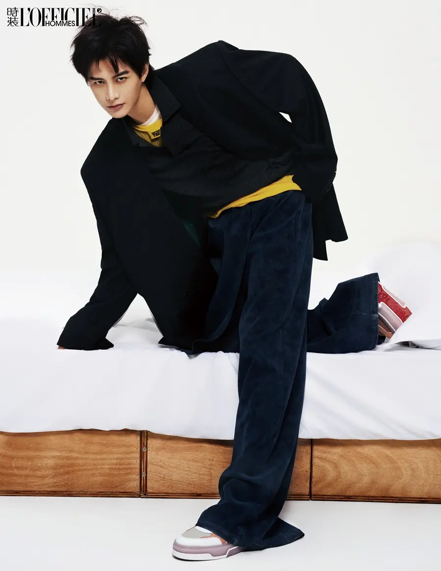 He Jianqi @ L’OFFICIEL HOMMES China February 2025