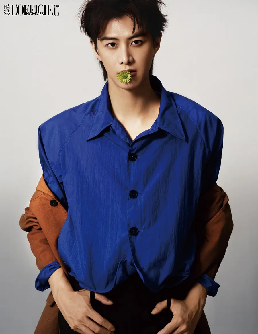 He Jianqi @ L’OFFICIEL HOMMES China February 2025