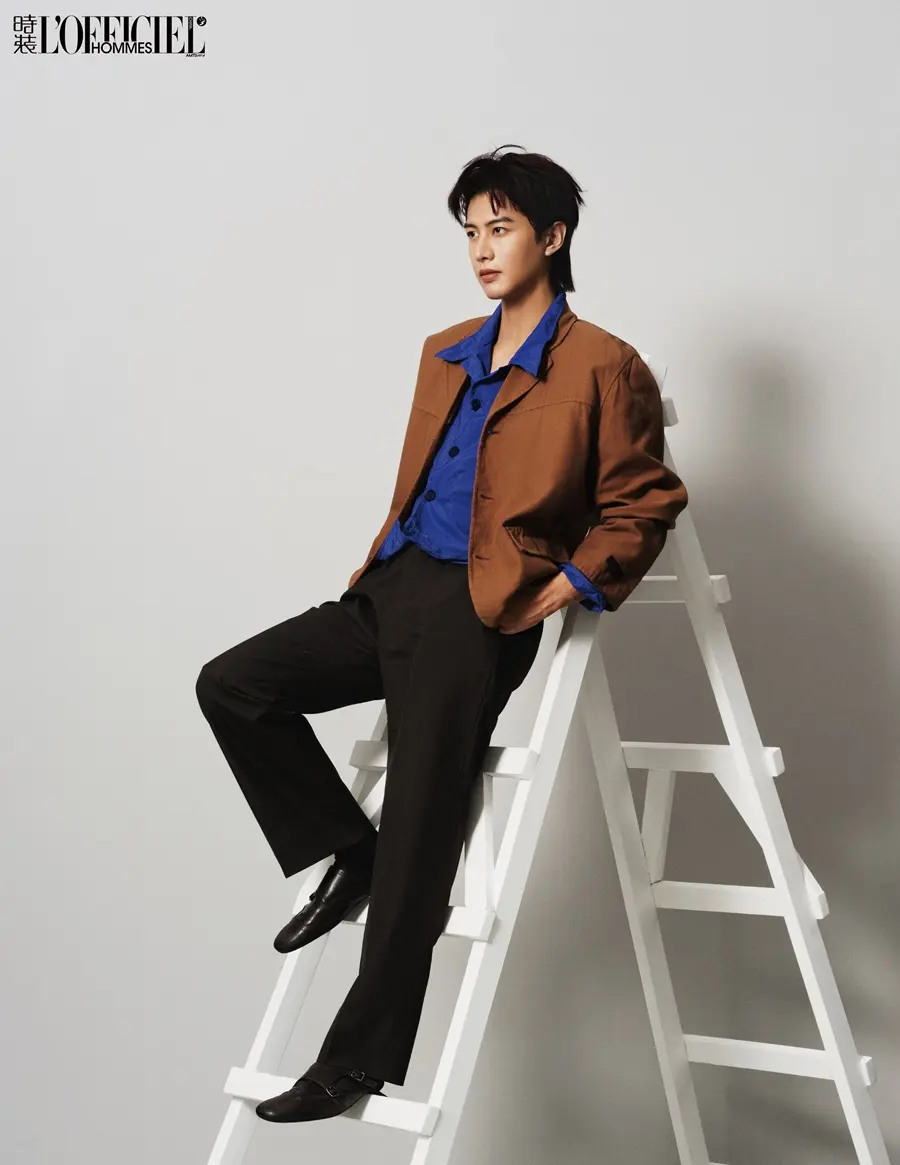 He Jianqi @ L’OFFICIEL HOMMES China February 2025