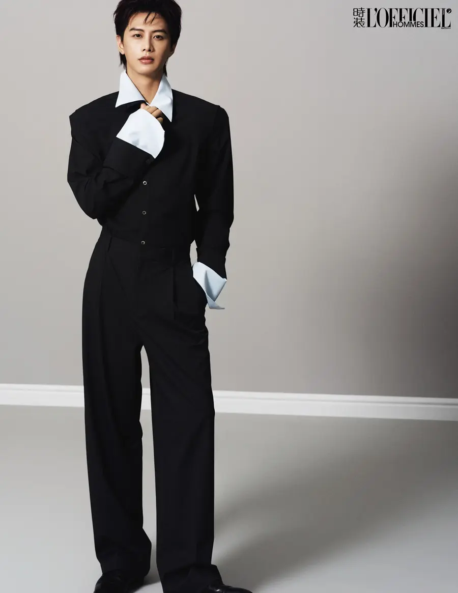 He Jianqi @ L’OFFICIEL HOMMES China February 2025