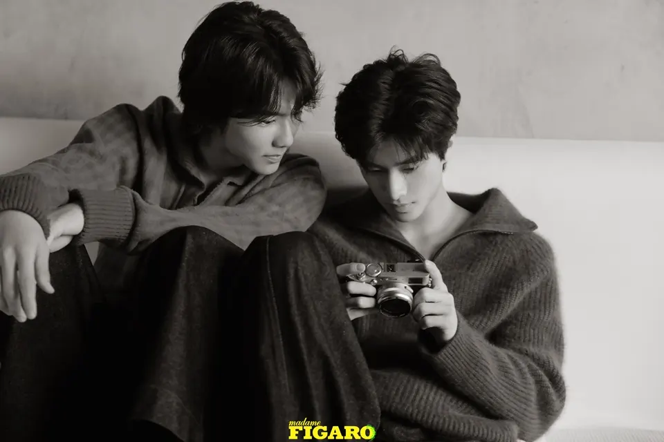 Ma Boquan & Zhang Kangle @ madame FIGARO PARK China February 2025