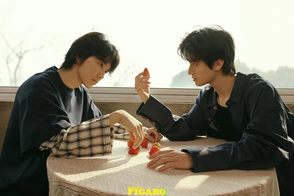 Ma Boquan & Zhang Kangle @ madame FIGARO PARK China February 2025