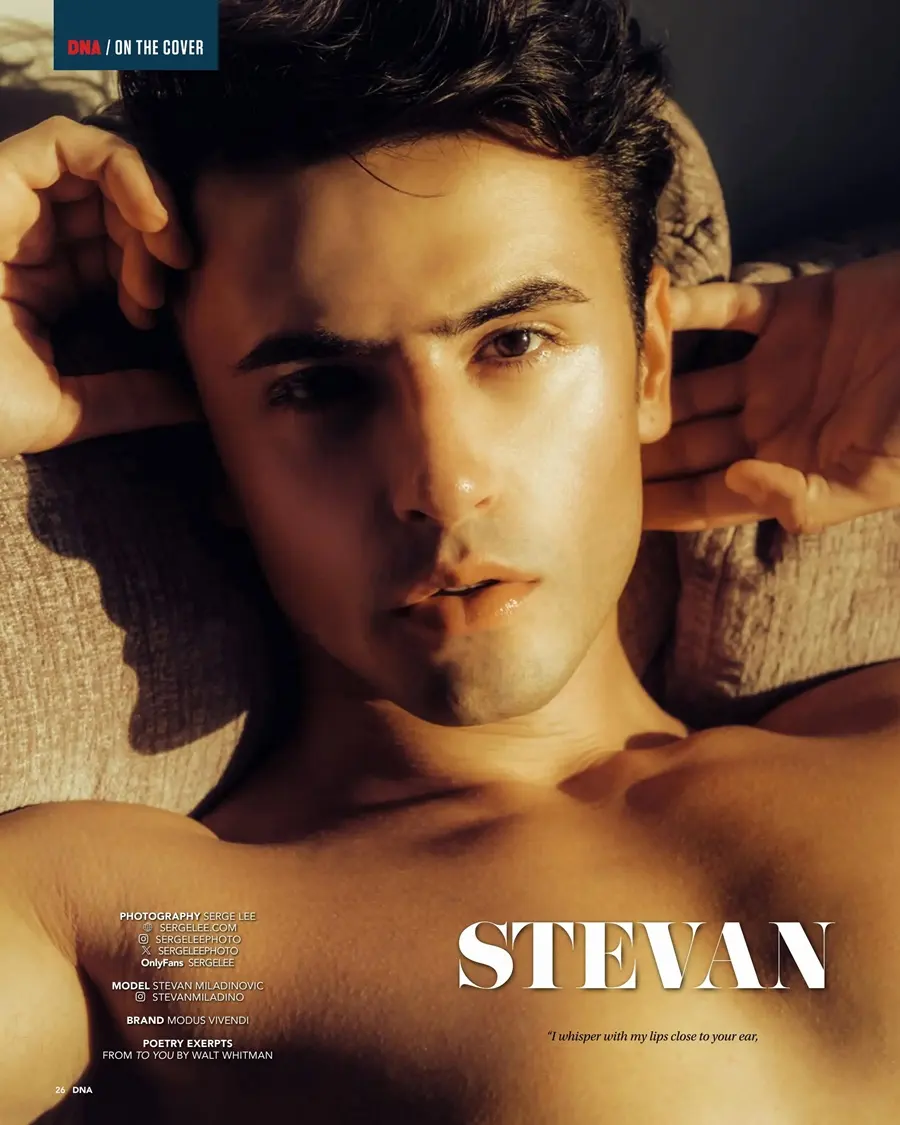 Stevan Miladinovic @ DNA Magazine issue 302 March 2025