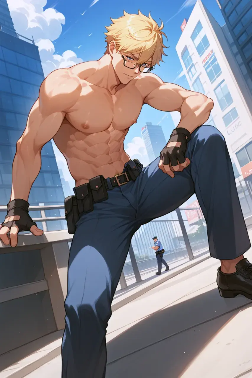 การ์ตูนผู้ชายหล่อเท่ 327