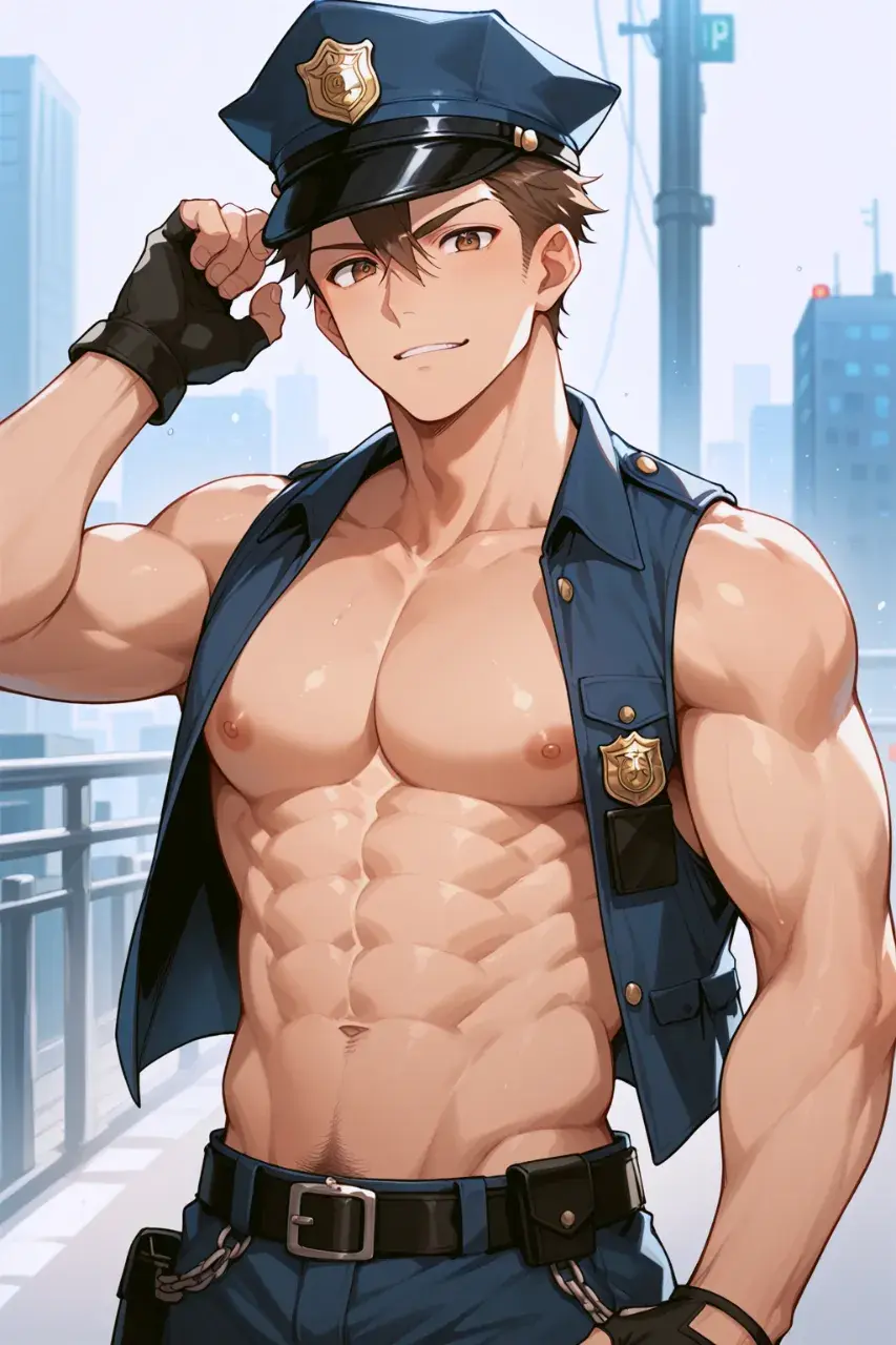 การ์ตูนผู้ชายหล่อเท่ 327