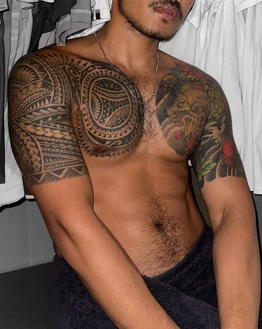 นมกล้ามน้ามมแตก