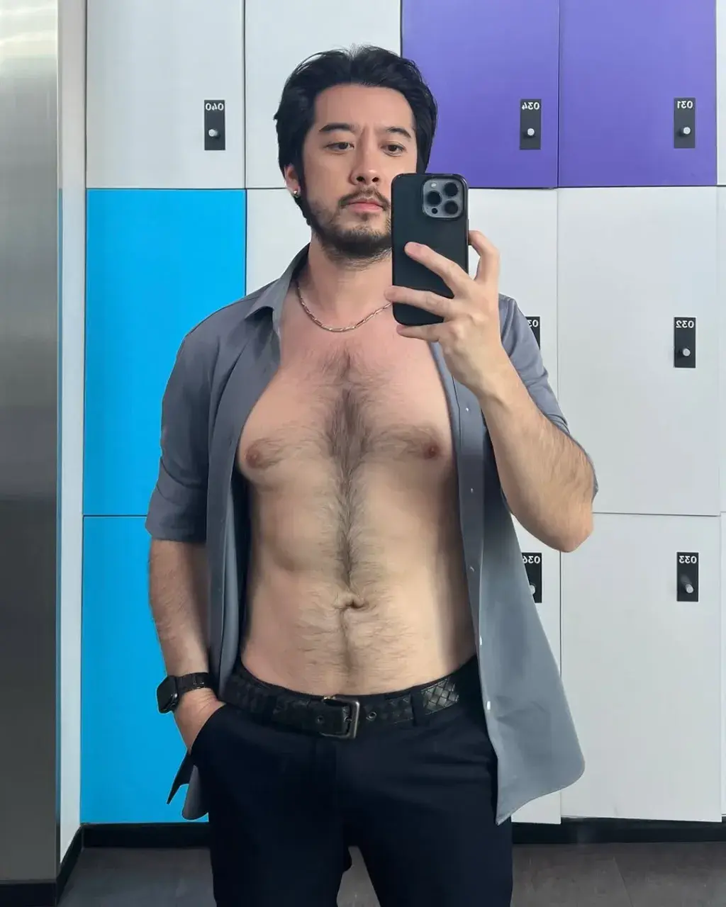 นมกล้ามน้ามมแตก