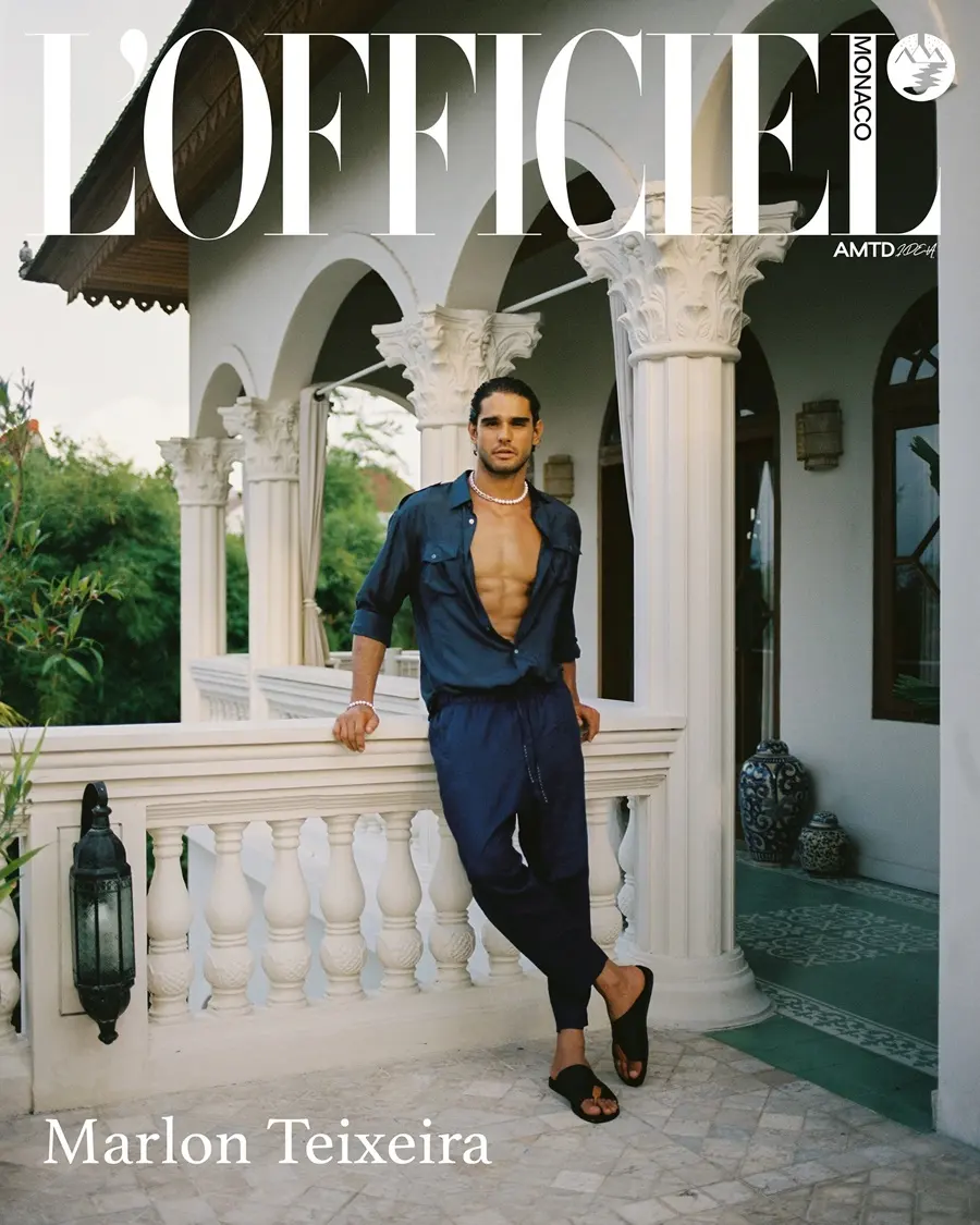 Marlon Teixeira @ L’OFFICIEL Monaco April 2025