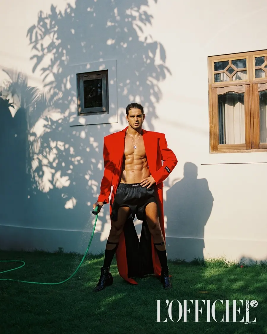 Marlon Teixeira @ L’OFFICIEL Monaco April 2025