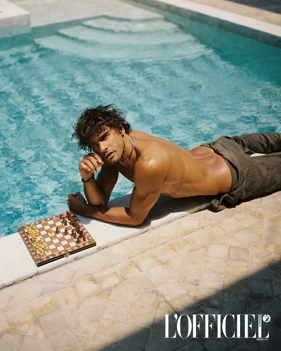 Marlon Teixeira @ L’OFFICIEL Monaco April 2025