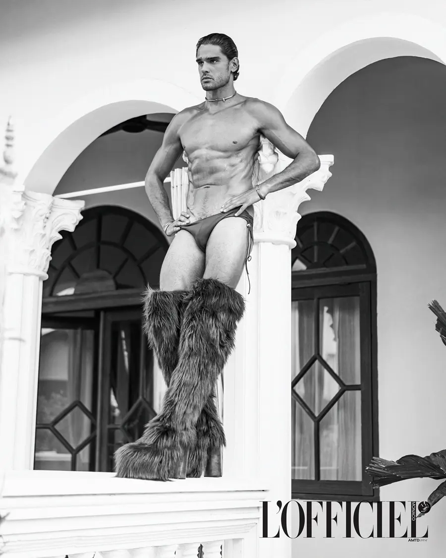 Marlon Teixeira @ L’OFFICIEL Monaco April 2025