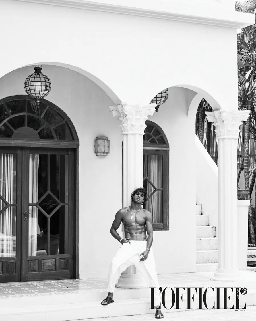 Marlon Teixeira @ L’OFFICIEL Monaco April 2025