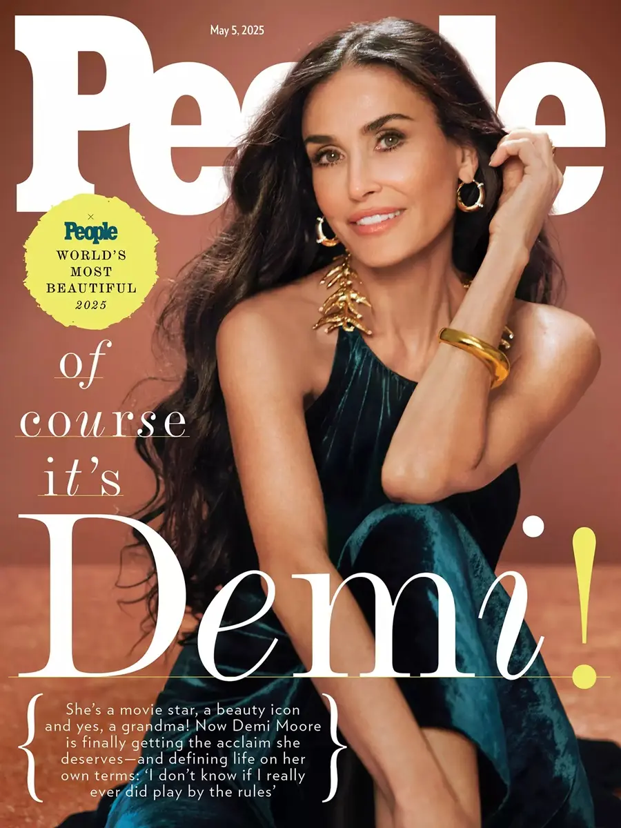 Demi Moore @ People Magazine May 2025