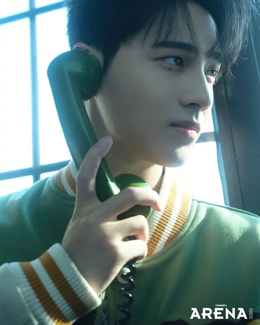 Gu Zicheng @ Arena HOMME+ China March 2025