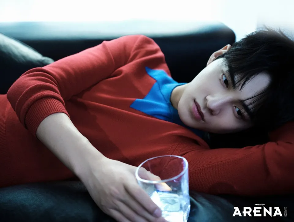 Gu Zicheng @ Arena HOMME+ China March 2025
