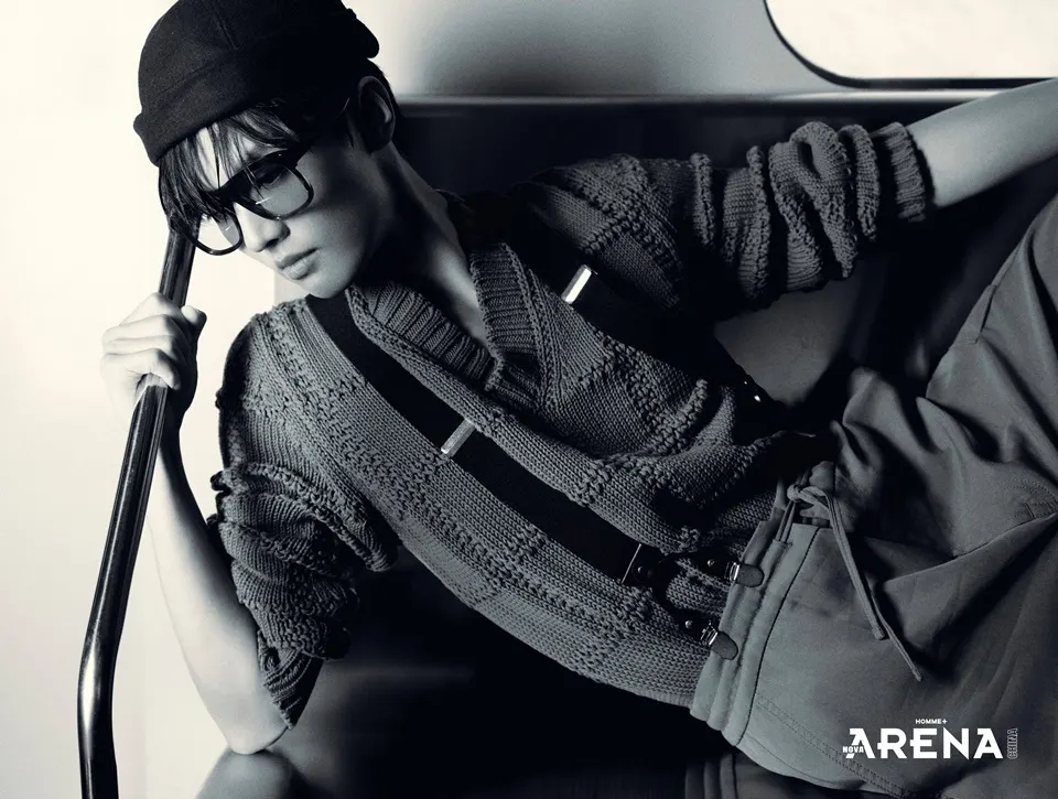 Zhou Junwei @ Arena HOMME+ China April 2025