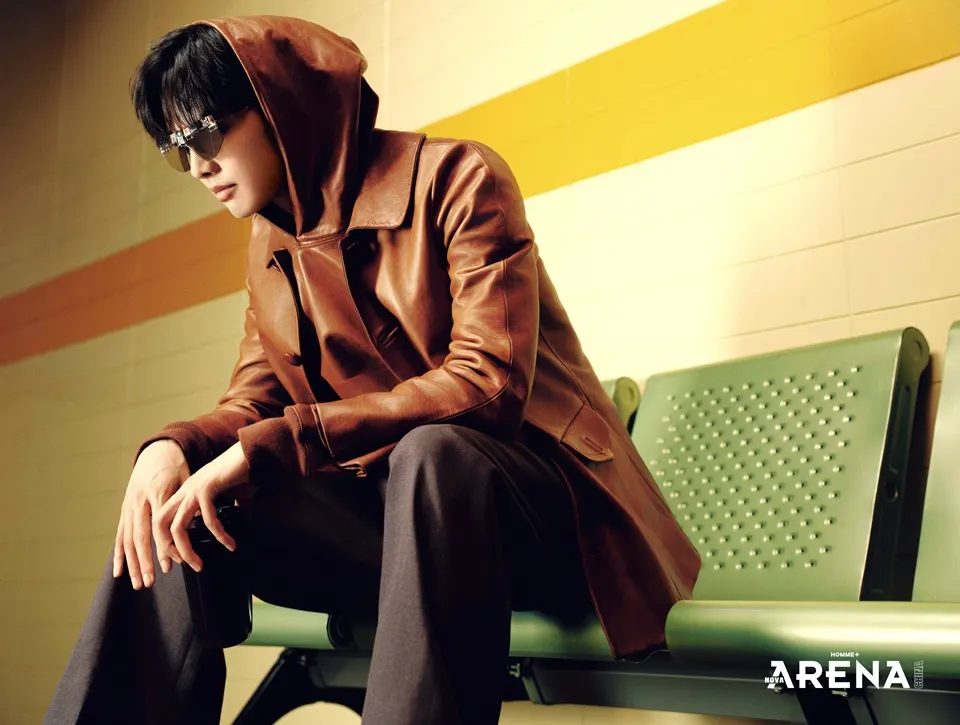Zhou Junwei @ Arena HOMME+ China April 2025