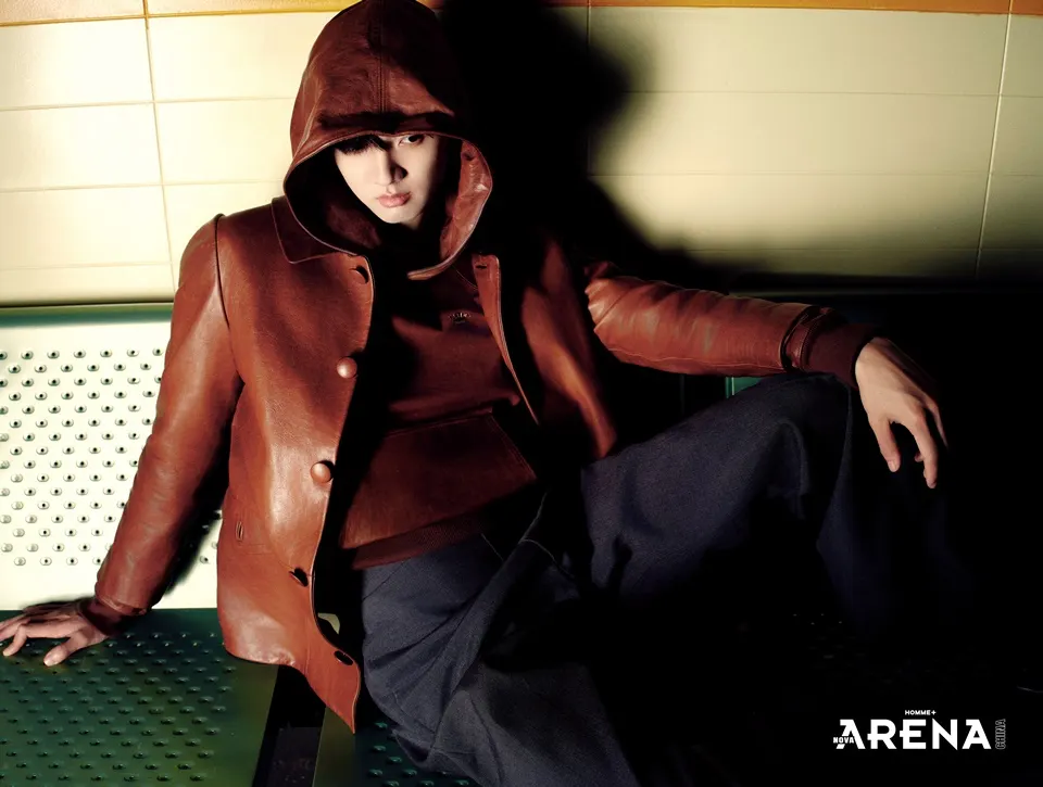 Zhou Junwei @ Arena HOMME+ China April 2025
