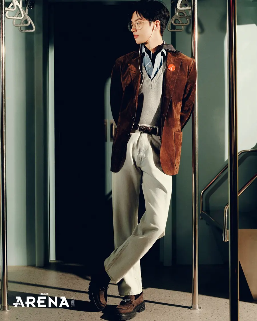 Zhou Junwei @ Arena HOMME+ China April 2025