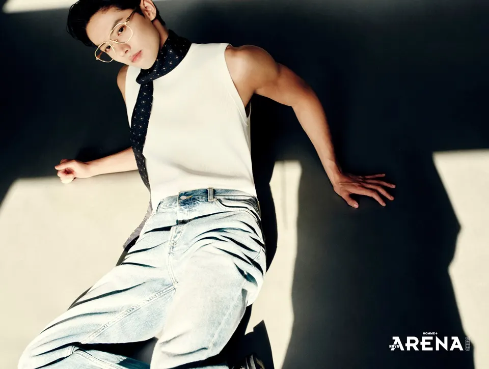 Zhou Junwei @ Arena HOMME+ China April 2025