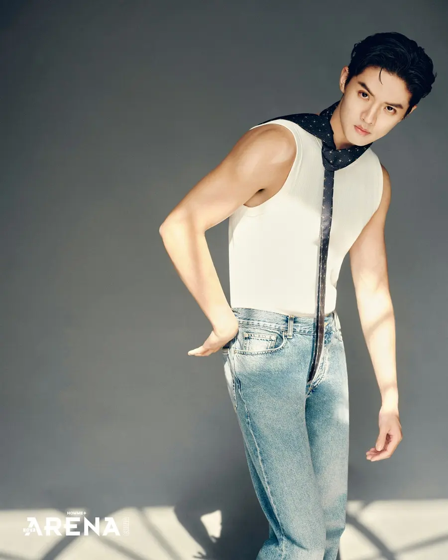 Zhou Junwei @ Arena HOMME+ China April 2025