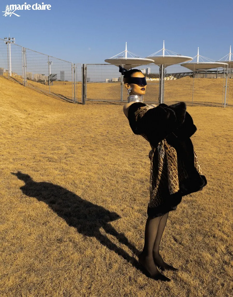 Lina Zhang @ Marie Claire China March 2025