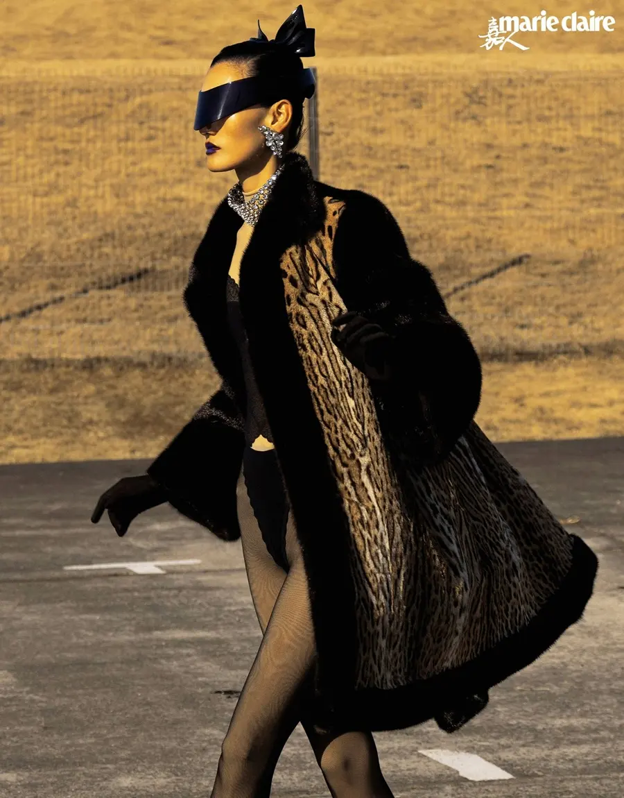 Lina Zhang @ Marie Claire China March 2025