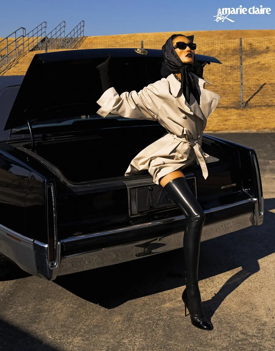 Lina Zhang @ Marie Claire China March 2025