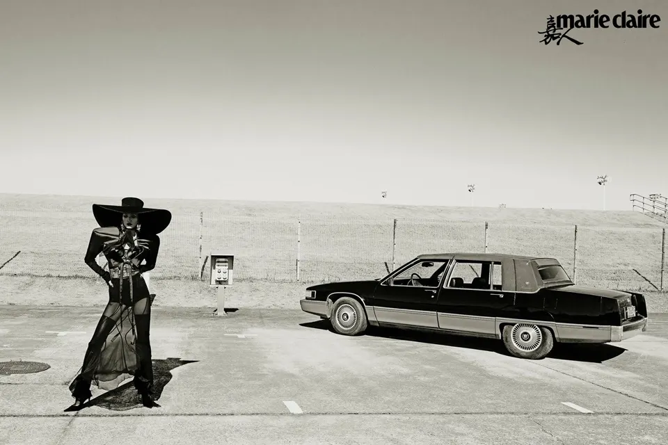 Lina Zhang @ Marie Claire China March 2025