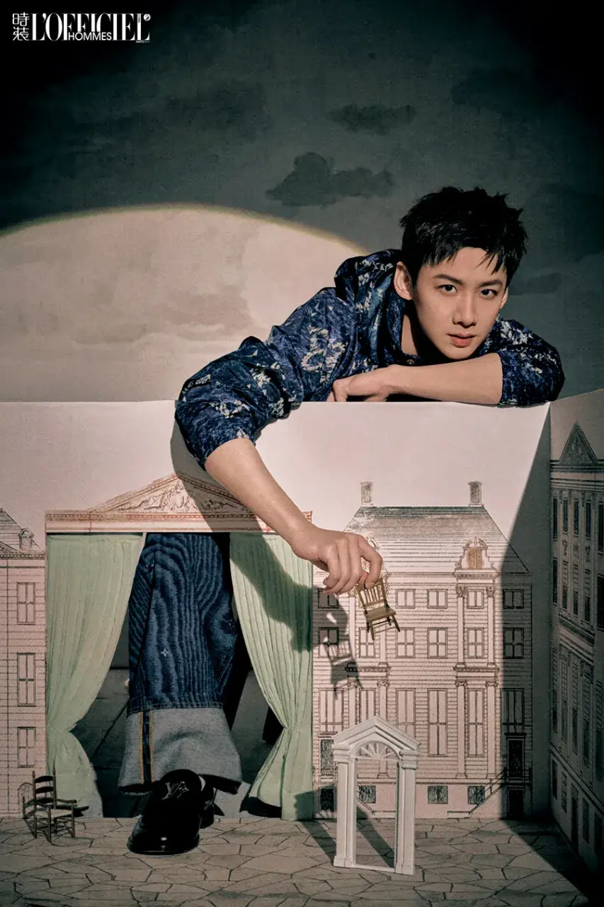 Bai Jingting @ L’OFFICIEL HOMMES China April 2025