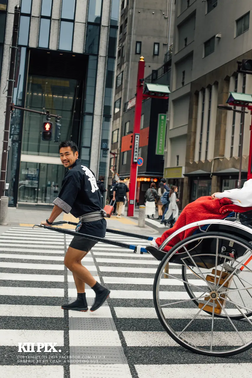 Rickshaw driver : 健太郎 - KENNY