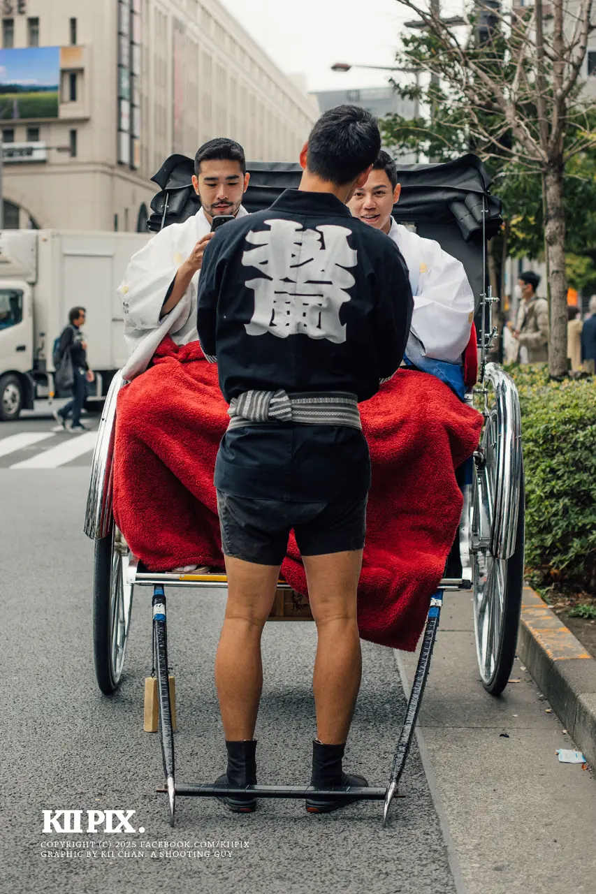 Rickshaw driver : 健太郎 - KENNY