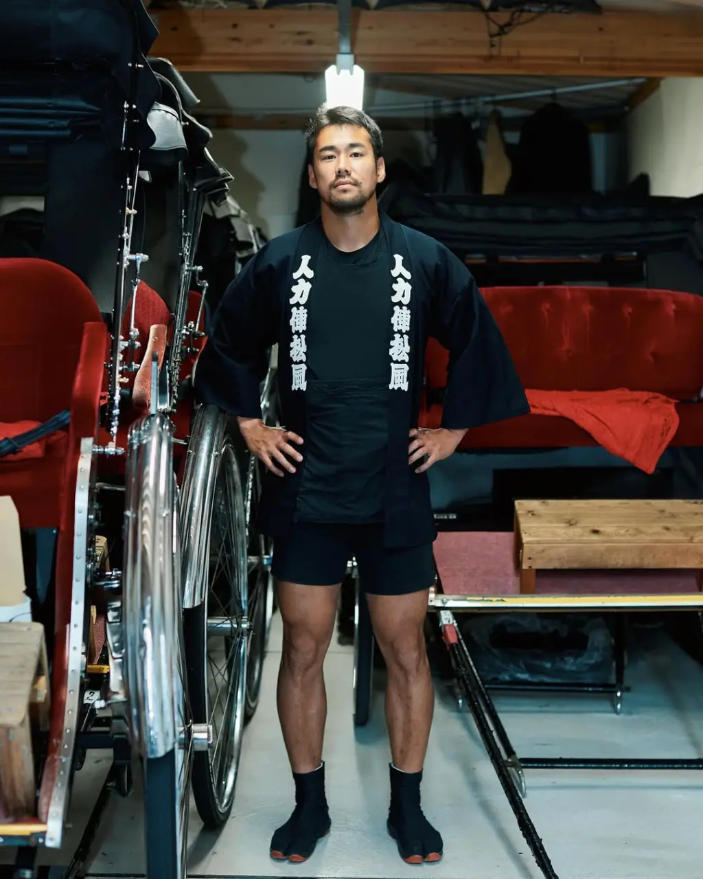 Rickshaw driver : 健太郎 - KENNY