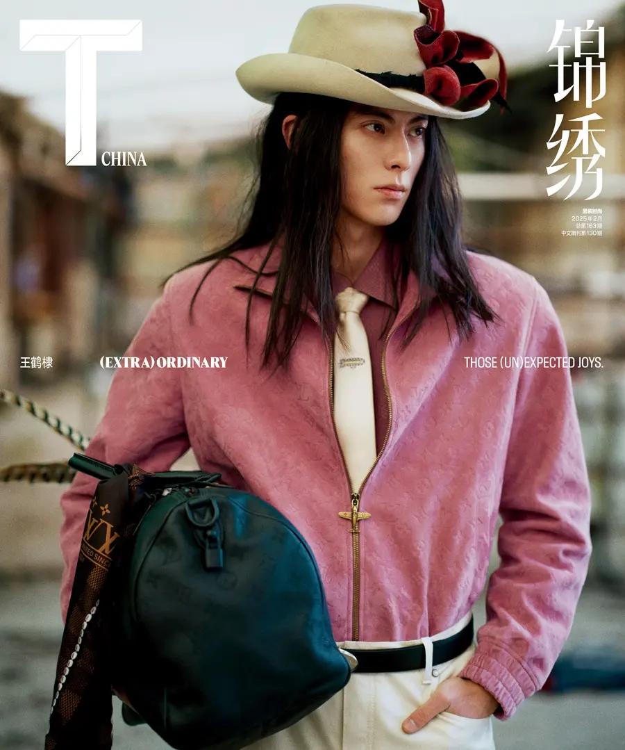 Dylan Wang @ T Magazine China February 2025