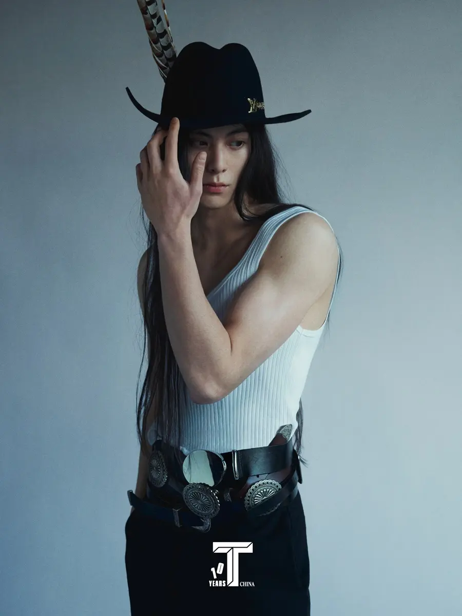 Dylan Wang @ T Magazine China February 2025