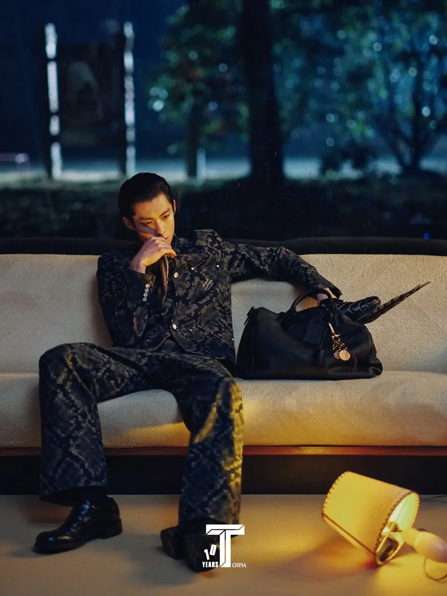 Dylan Wang @ T Magazine China February 2025