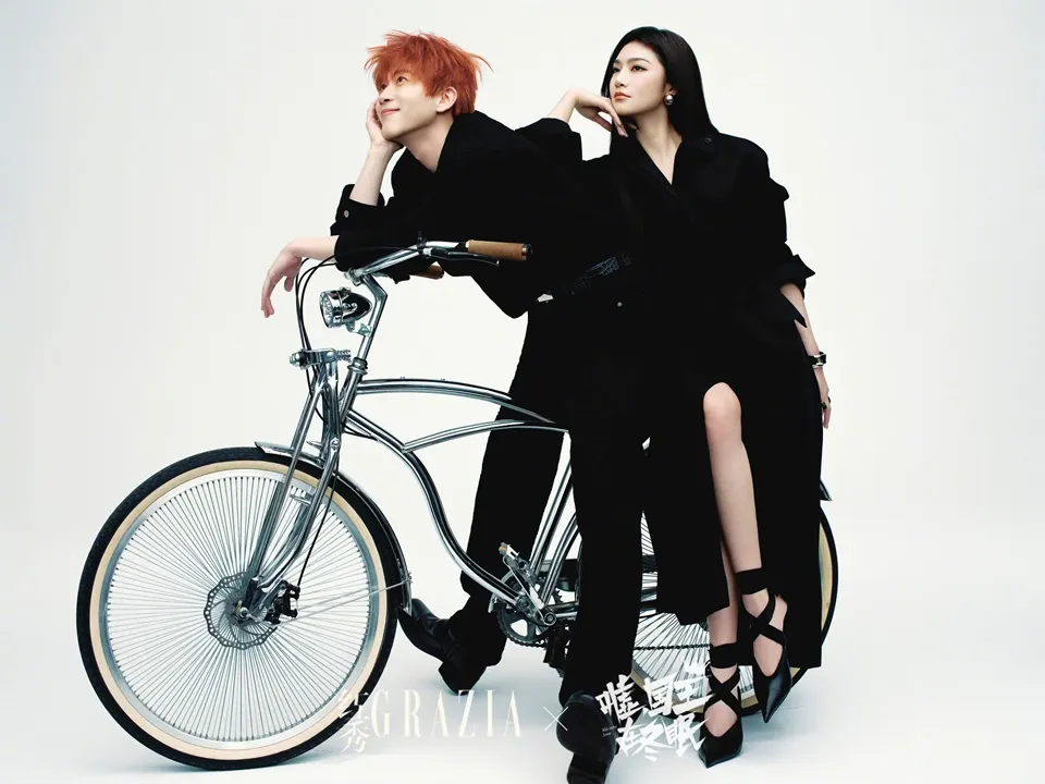 Fei Qiming & Zeng Keni @ GRAZIA China April 2025