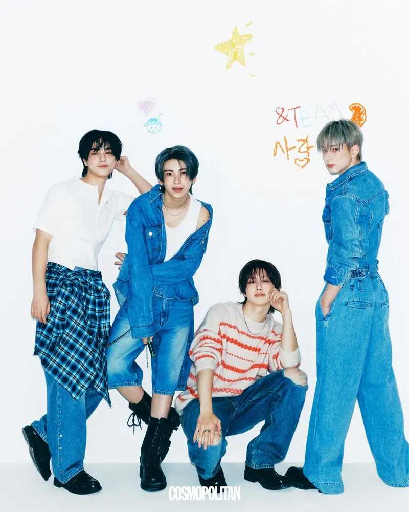 &TEAM @ COSMOPOLITAN Korea March 2025