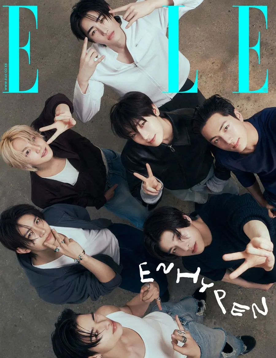 ENHYPEN @ ELLE Korea April 2025