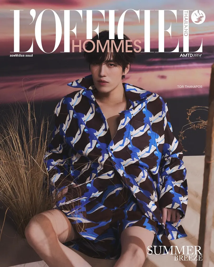 ต่อ-ธนภพ @ L’OFFICIEL HOMMES Thailand April 2025