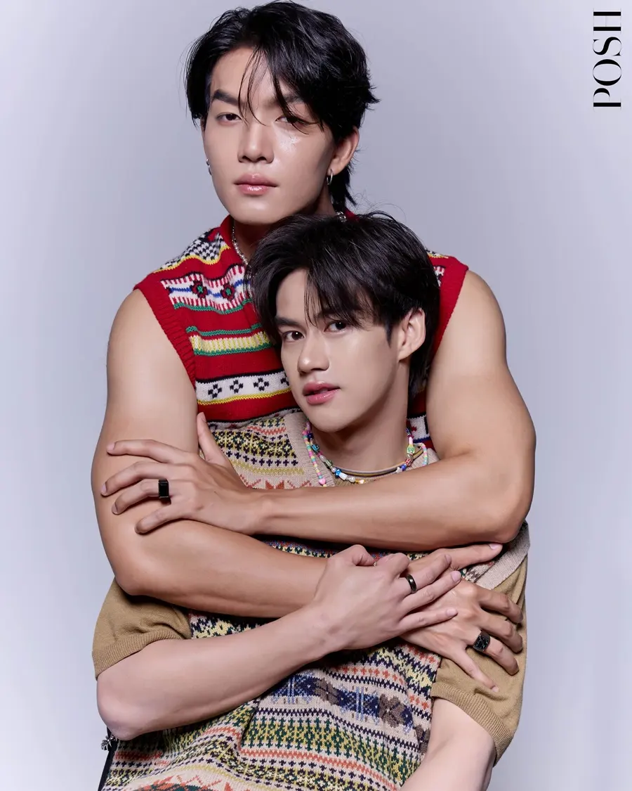 โบ๊ท ยงค์ยุทธ & โอ๊ต ภาสกร @ POSH Magazine Thailand
